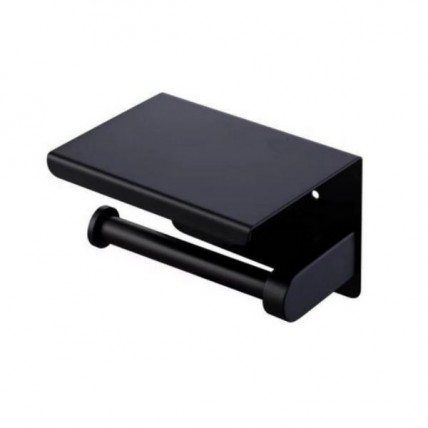 BLN PAPER HOLDER (SQ) 304 BLN_7209BK_SS