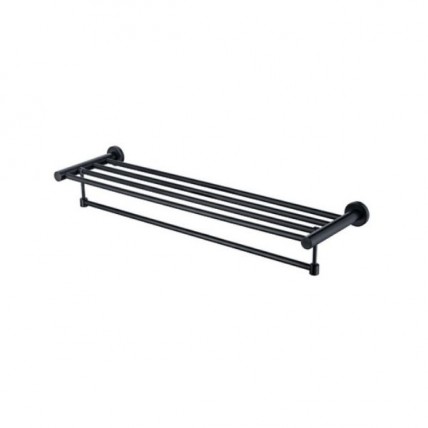 BLN TOWEL SHELF 75CM BLACK BLN_7203BK_SS