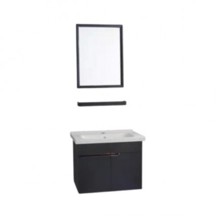 BLN BASIN CABINET 60x40 C/W MIRROR SET FB BLN_2035FB_SET