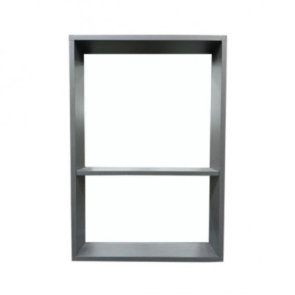 BLN MIRROR CABINET ALUM 43x62 GY BLN_6336GY_AL