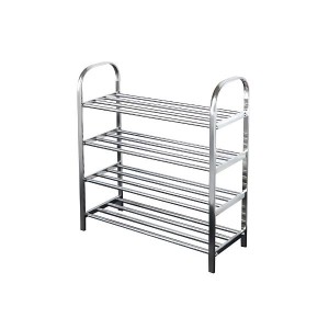BELLANO SHOE RACK SS 4 TIER BLN-3402-SS