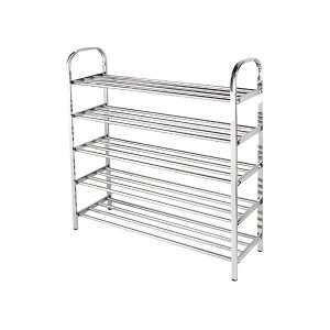 BELLANO SHOE RACK SS 5 TIER BLN-3403-SS