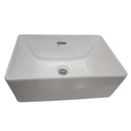 BLN CERAMIC ART BASIN RECTANGULAR WH BLN_2704_WH