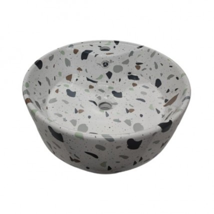 BLN CERAMIC ART BASIN ROUND WH BLN_2831ST_WH