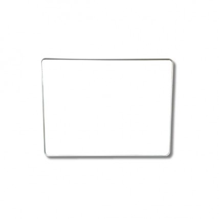 BLN MIRROR C/W FRAME SQ 60X80 WH BLN_63602WH_AL