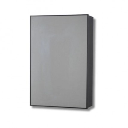 BLN MIRROR CABINET ALUM FB c/w SS SWING DOOR BK 40 x 60 BLN-6601FB