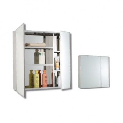 BLN MIRROR CABINET D-LEAF 60 x 60 BMC_61333_SS