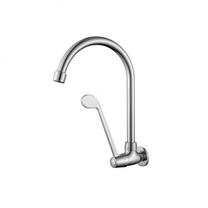 BLN MEDICAL ELBOW ACTION WALLSINK TAP (BRASS) BMT_20603_SS