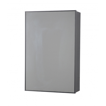 BLN MIRROR CABINET ALUM FB c/w SS SWING DOOR MG 40 x 60 BLN-6601MG