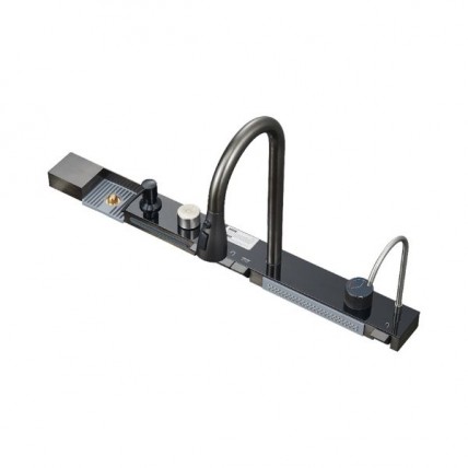 BLN PULL OUT MIXER WITH TWO WATERFALL MODES AND LED PANEL(PIANO SWITCH CONTROL) MG BKM_10814_MG