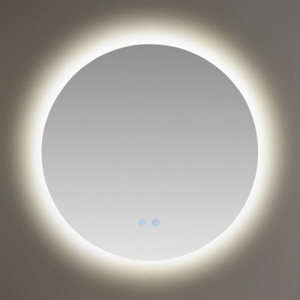 BLN MIRROR LED FRAMELESS FOGLESS (BACKLIT) MULTICOLOR TONE RD 50CM BML_6951BL_MC