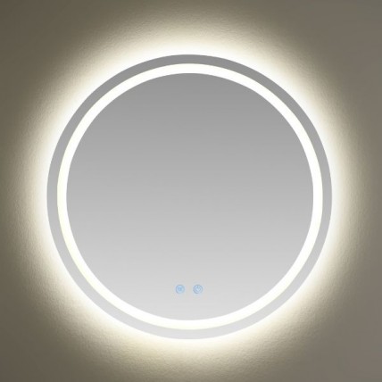 BLN MIRROR LED FRAMELESS FOGLESS (FRONTLIT & BACKLIT) MULTICOLOR TONE RD 70CM BML_6972FBL_MC