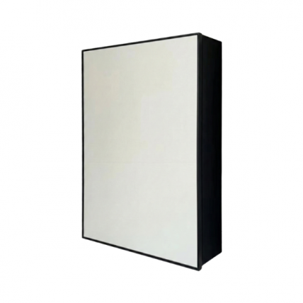 DEKUCHE MIRROR CABINET ALUM FB c/w AL SWING DOOR BK 40 x 60 DMC_67B02FB_AL