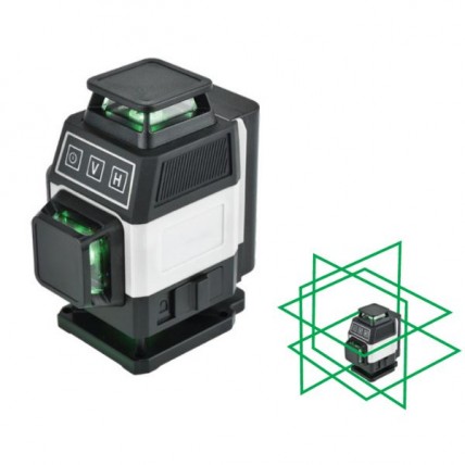 BEITER DIY 4D GREEN LASER LEVEL (BATTERY X1, ELEVATING BASE, CHARGING CABLE, MAGNET COUNT) - TED-4DT