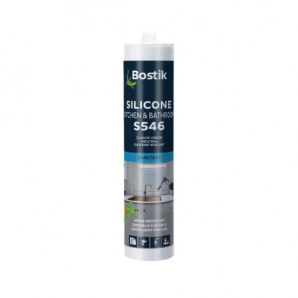 BOSTIK SILICONE KITCHEN & BATHROOM - S546