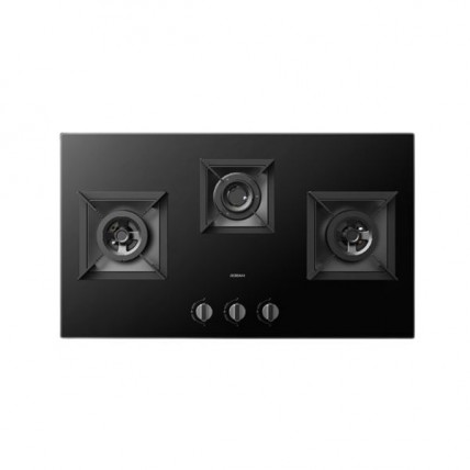 ROBAM ZG830B INTEGRATED 3BURNER GAS HOB FLEXI CUT-OUT L/R:5.0KW, 1.8KW