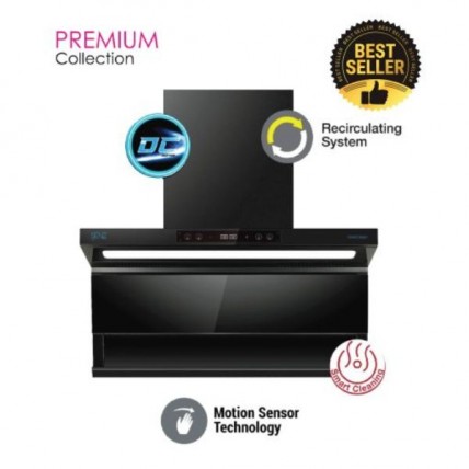 SENZ ADEL SZ-CH9560DC 2000m3/h L SHAPE H.PRO INTELCLEAN COOKER HOOD