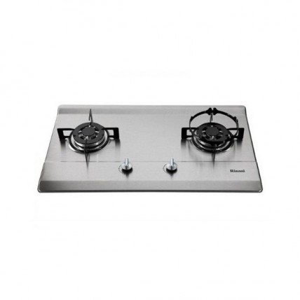 RINNAI S.STEEL 2 BURNER HOB 3.7kW (BATTERY IGNITION) RB-712N-S
