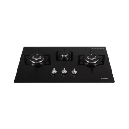 RINNAI 3 BURNER TEMPERED GAS HOB - RB-713N-G