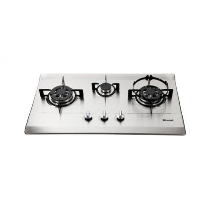 RINNAI 3 BURNER S/S GAS HOB - RB-713N-S