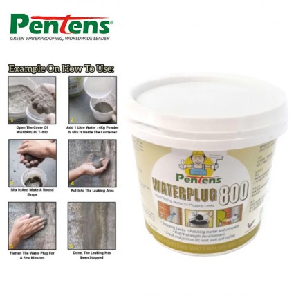 PENTENS WATERPLUG T800 - 1KG