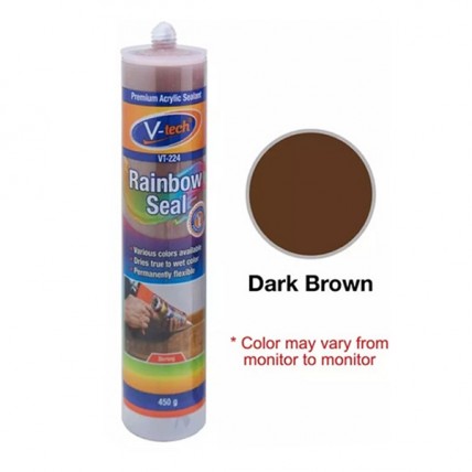 V-TECH RAINBOW SEAL 450GM - VT-224 - DARK BROWN