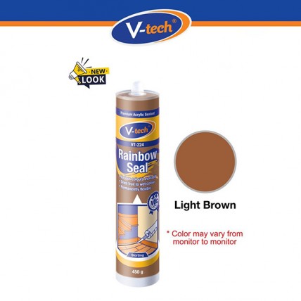 V-TECH RAINBOW SEAL 450GM - VT-224 - LIGHT BROWN