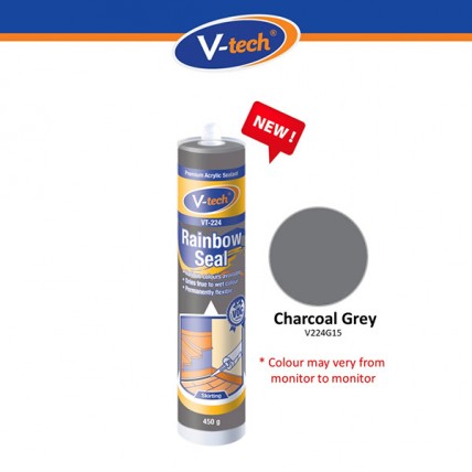 V-TECH RAINBOW SEAL 450GM - VT-224 - CHARCOAL GREY