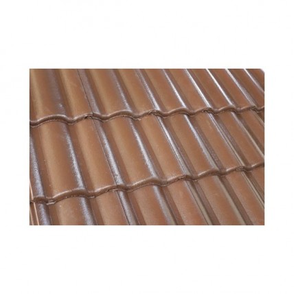MONIER ELABANA TILE MOCHA BROWN COLOUR