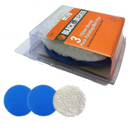 BLACK & DECKER 152MM POLISHING MULTI PACK BASE NUMBER - 74-603-QU