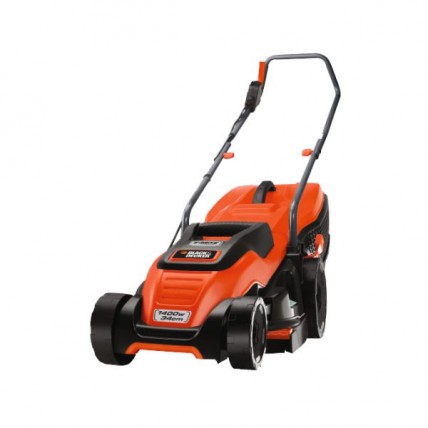 BLACK & DECKER ELECTRIC ROTARY LAWN MOVER 1400W - EMAX34S-B1