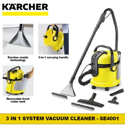 KARCHER 3 IN 1 SYSTEM VACUUM CLEANER - SE4001