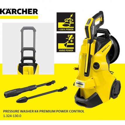 KARCHER HIGH PRESSURE CLEANER - K4 PREMIUM 130 BAR