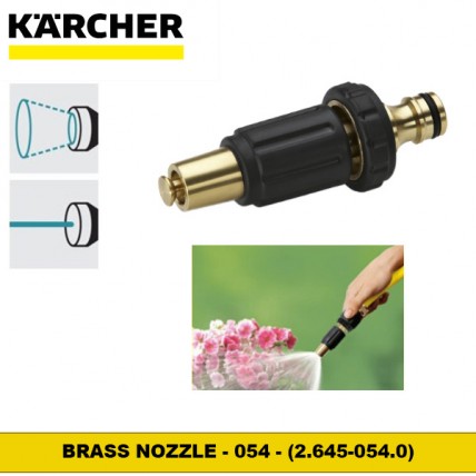 KARCHER BRASS NOZZLE - 054 - (2.645-054.0)