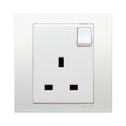 CLIPSAL C-VIVACE SERIES 13AMP SWITCH SOCKET - KB15_WE_G11