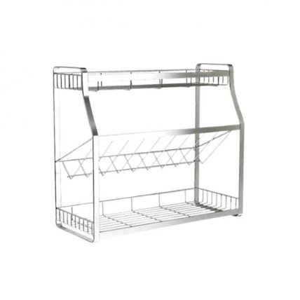 LIVINOX STAINLESS STEEL DISH RACK - LBA-3RB35-SS
