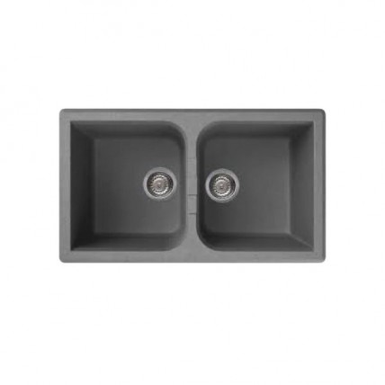 LIVINOX ITALI GRANITE 2BOWL SINK - NAPLE 822B