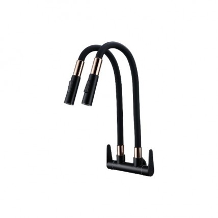 LIVINOX DOUBLE WALL SINK TAP FLEXI SPOUT SPRAYER - LT-BG232DF