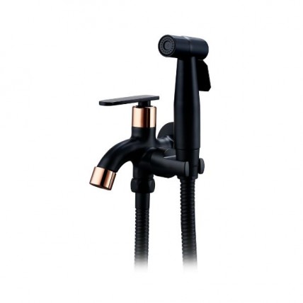 LIVINOX (MB+RG) SUS 304 2 WAY TAP W/HOLDER + 1.2M FLEXI HOSE - LT-BG336