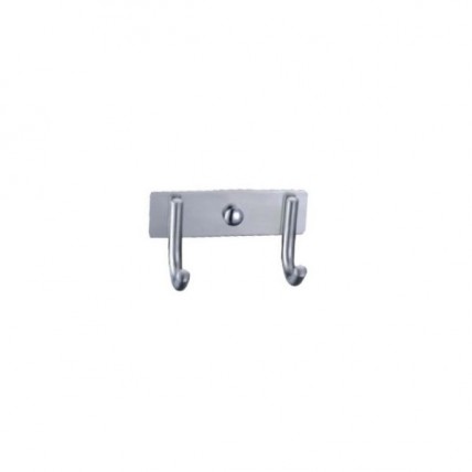 LIVINOX DOUBLE ROBE HOOKS (POLISHED) - LBA-JA02-SS