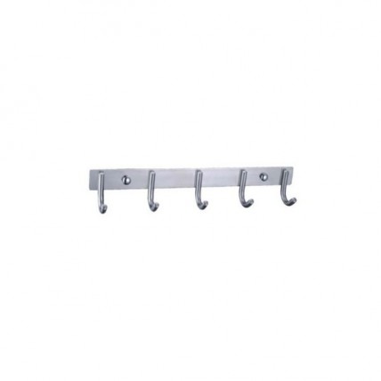 LIVINOX 5 ROBE HOOKS (POLISHED) - LBA-JA05-SS