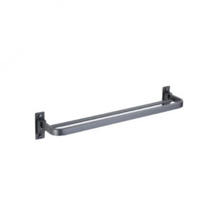 LIVINOX DOUBLE FOLDABLE TOWEL RAIL (GUN METAL) - LBA-TR7507B-GM