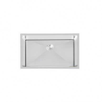 LIVINOX LUS-7647 UNDERMOUNT CW BASKET WASTE 1BOWL SINK SS304