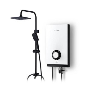 LIVINOX WATER HEATER PUMP C/W RAIN SHOWER SET - LWH-TS-DC-RWM