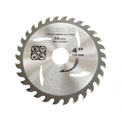 BOSUN T.C.T WOOD CIRCULAR SAW BLADE FOR WOOD 4