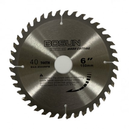 BOSUN T.C.T WOOD CIRCULAR SAW BLADE FOR WOOD 6