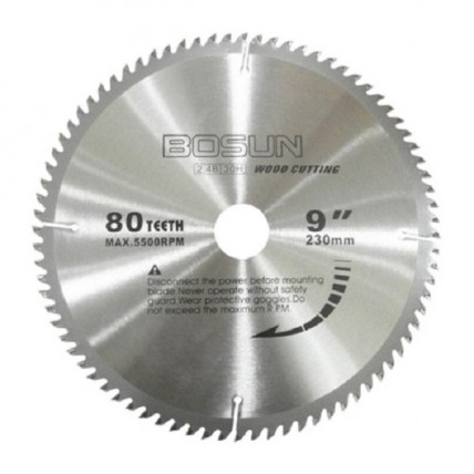BOSUN T.C.T WOOD CIRCULAR SAW BLADE FOR WOOD 9