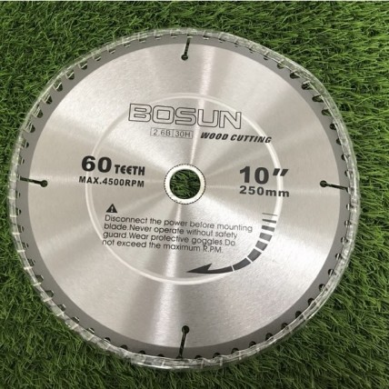 BOSUN T.C.T WOOD CIRCULAR SAW BLADE FOR WOOD 10