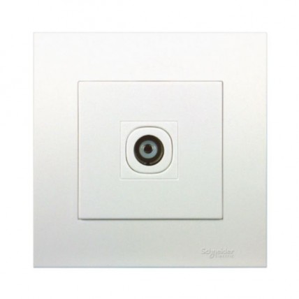 SCHNEIDER C-VIVACE A.SILVER TV SOCKET - KB31TV-AS
