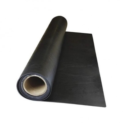 BLACK RUBBER SHEET 1/8'' X 45KG/26.7'-KG - 417110482-1